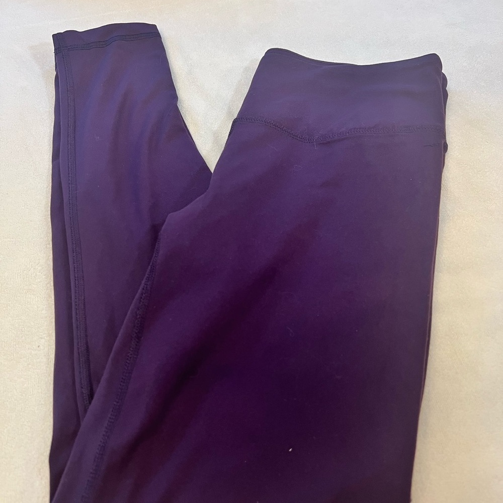 RDX Athletic/ yoga Leggings SIZE SMALL Dark Purple